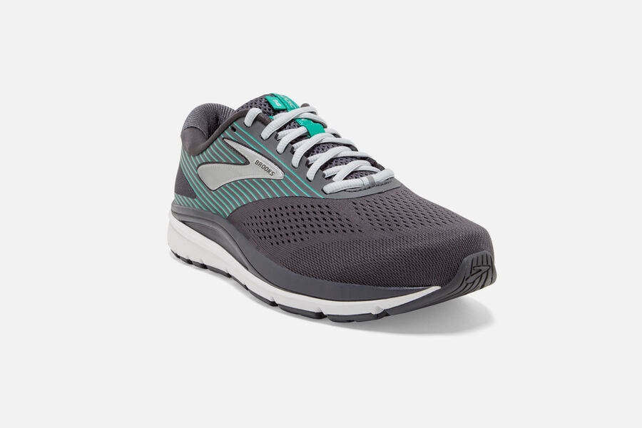 Addiction 14 Road Brooks Running Shoes NZ Womens - Grey - WCFHLG-640